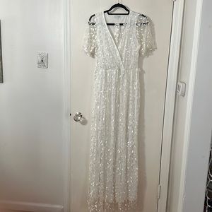 Baltic Born White Maxi Dress